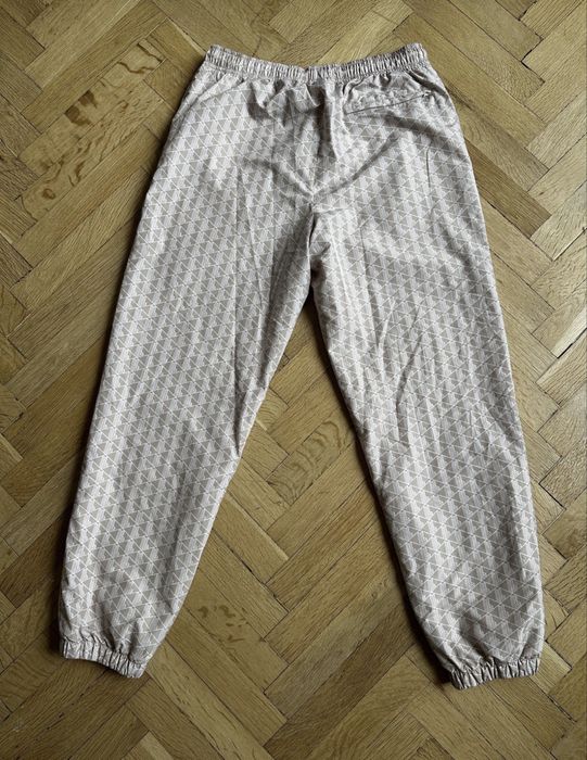 Lacoste cream monogram pants долнище