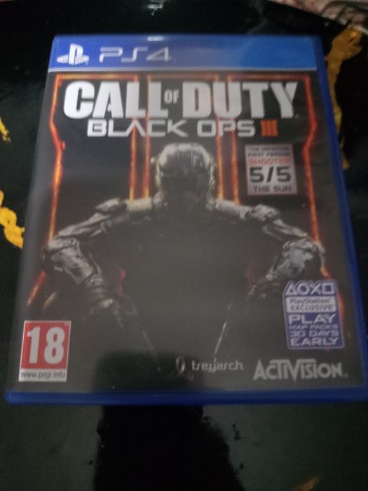 Продават се:
Call of duty black ops lll-20,45€
Far cry primal-12.78€