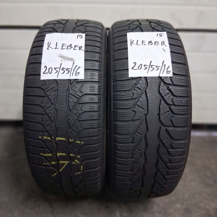2×205/55/16 M+S.KLEBER.Stare excelenta.