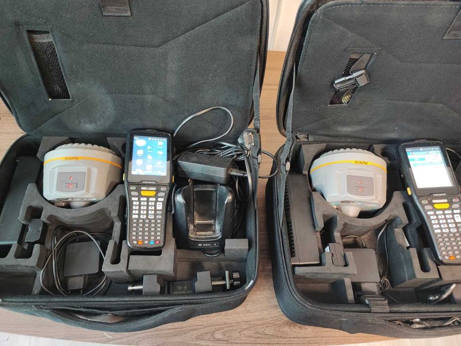 Receptoare RTK GNSS / GPS South G1C cu senzor de inclinare.