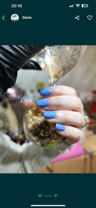 Manichiura -constructie gel, oja semipermanenta