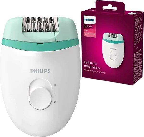 Эпилятор Philips BRE224, для тела и бикини, керамика