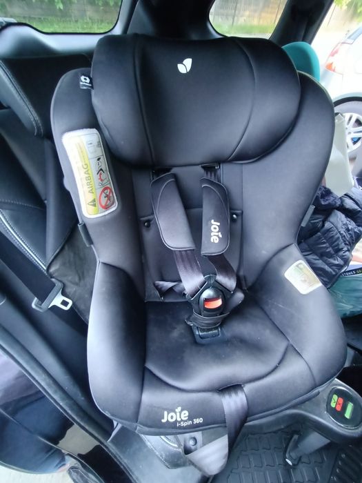 Scaun auto copii Joie iSpin 360 negru