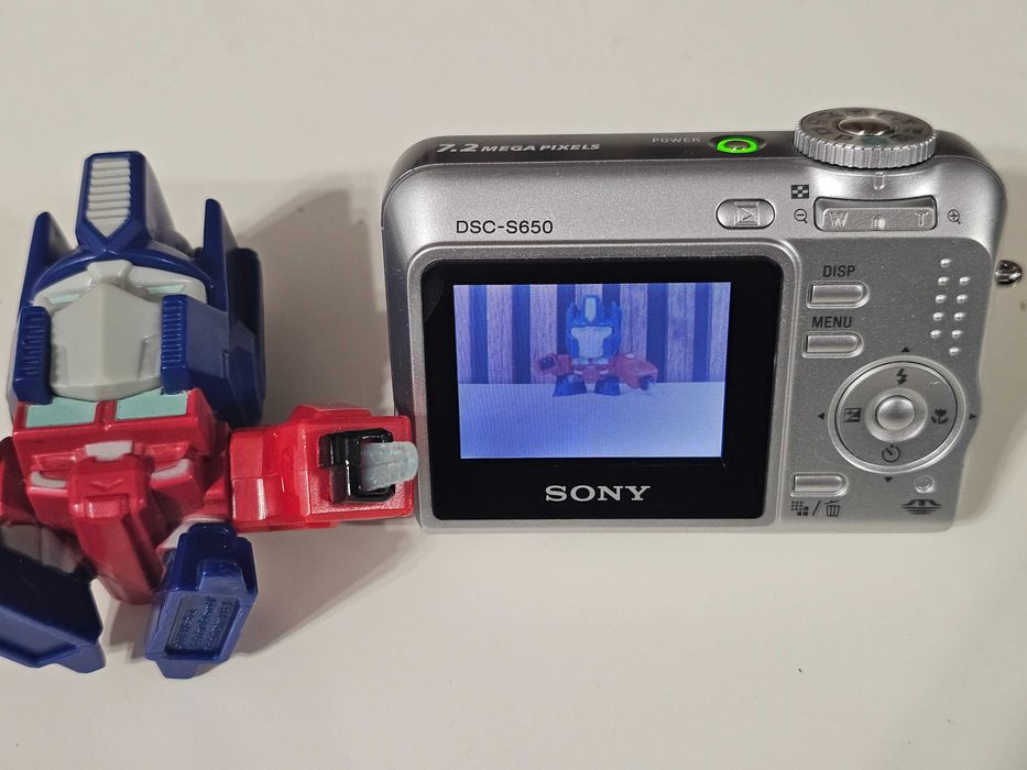 Y2K Aparat foto digital compact Sony S650 7.2MP 3xZoom