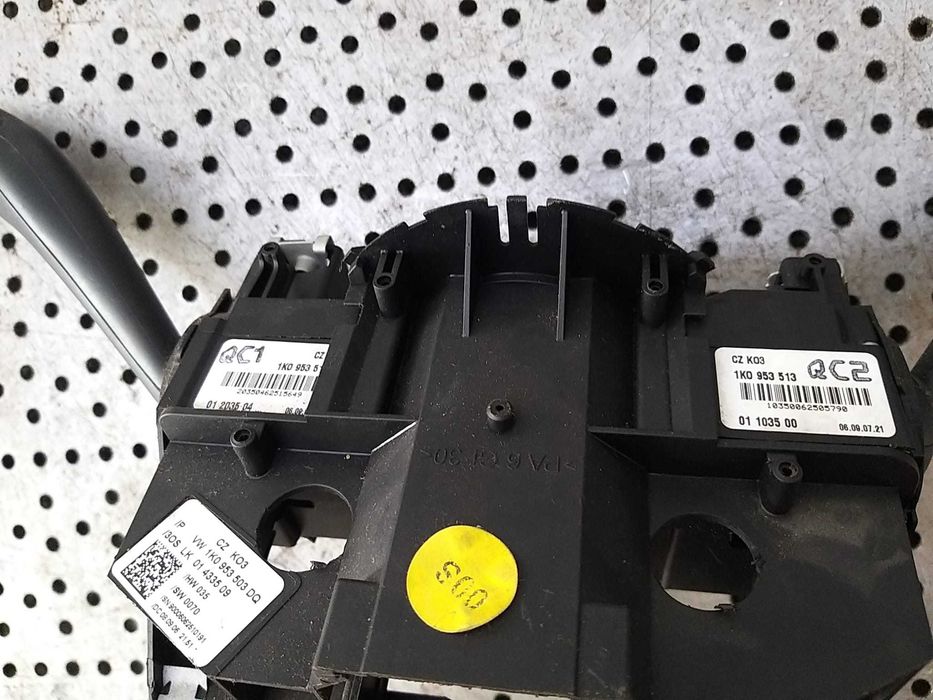 Bloc manete semnalizare stergator parbriz vw caddy 3 2k 2c 1k0953513 1k0953503q
