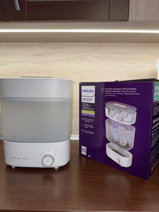 Стерилизатор Philips Avent - Premium, с функция изсушаване