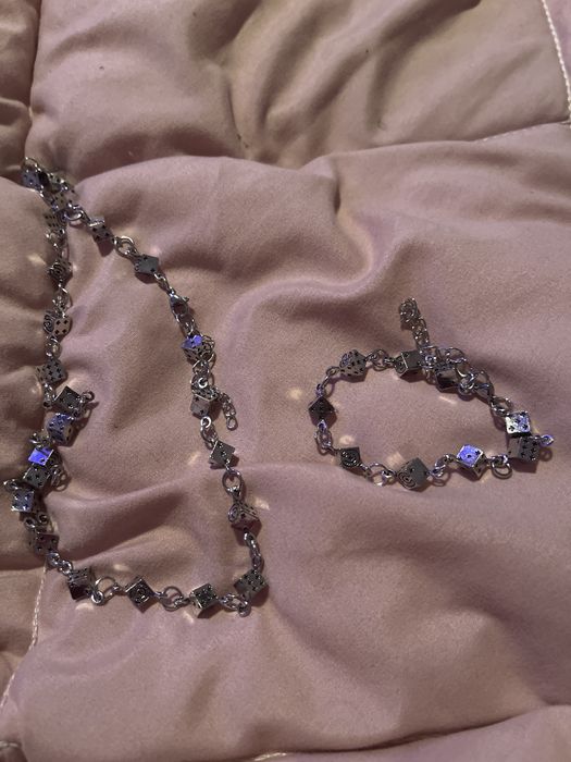 Lant si bratara Chrome hearts