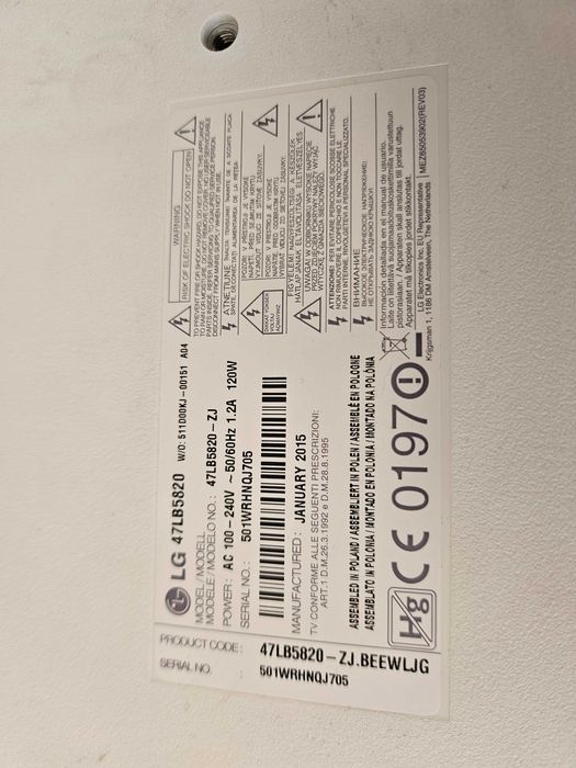 Televizor LG 120  full Hd !