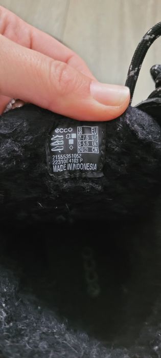 Ghete călduroase, Ecco, mărime 38