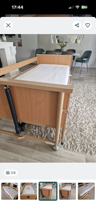 Paturi medicale reglabile cu tele saltea medicala -ideal ingrijire