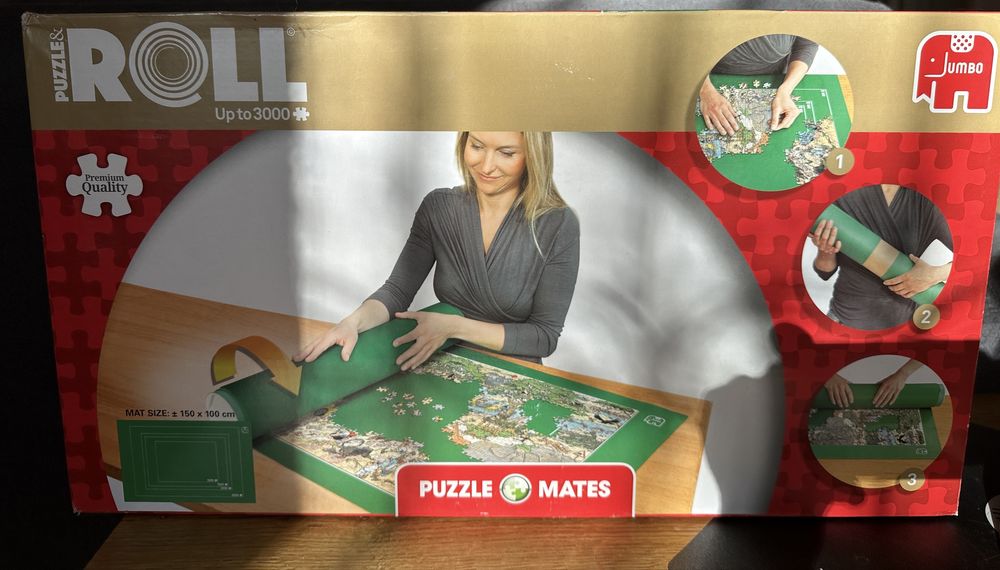 Килимче за редене и съхранение на пъзели Jumbo