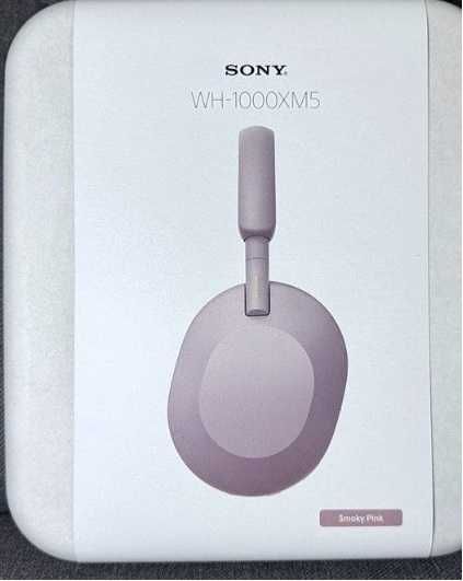 Casti Sony WH - 1000XM5 / Smoky Pink