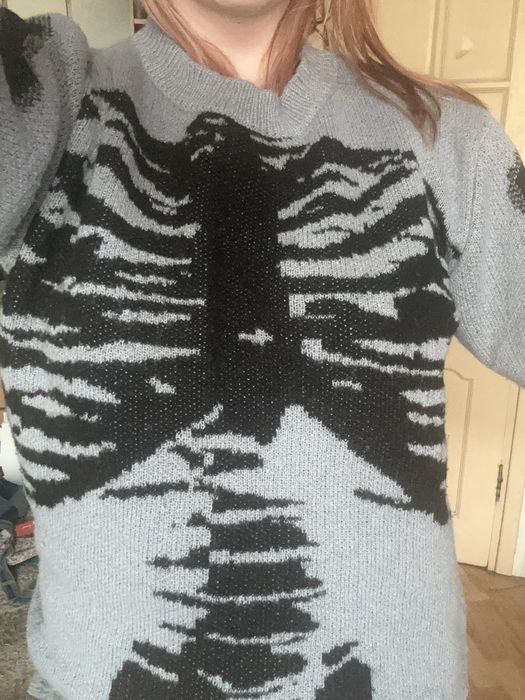 Синий свитер, кофта