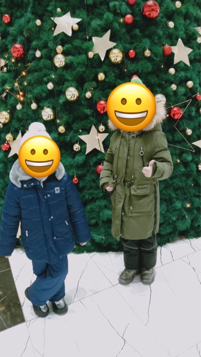 Куртка зимняя парка на. девочку