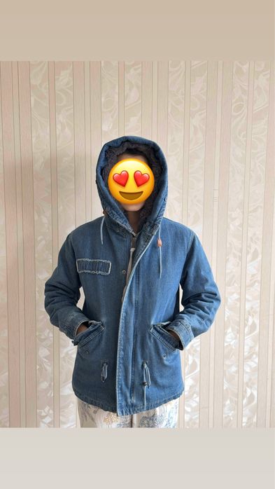 Джинсовая Куртка-парка