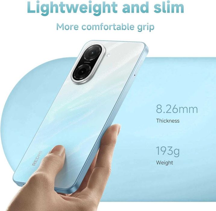 Smartphone Xiaomi Redmi A5, 4GB/128GB,Ocean Blue+Sandisk 128gb,sigilat