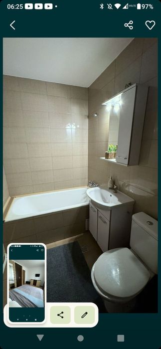 Apartment 2 camere , complet mobilat si utilat