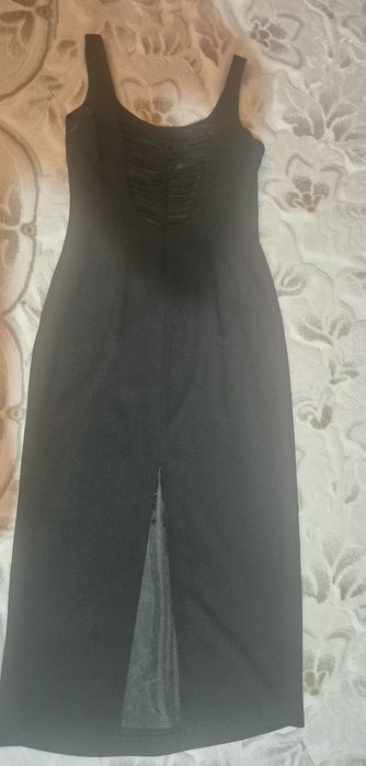 Rochie lunga din tripluvoal