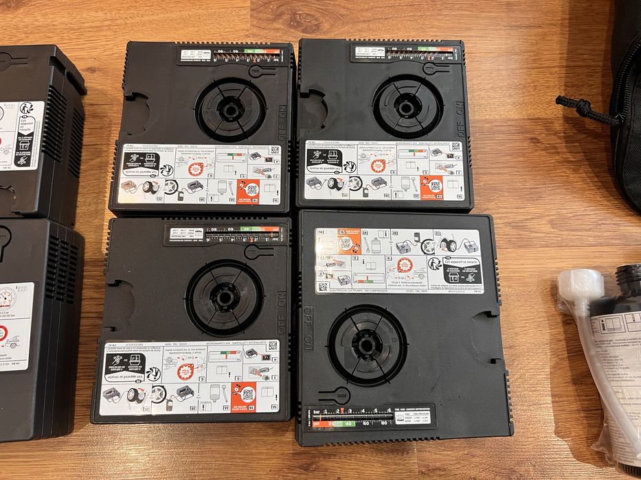 Промоция Компресор за надуване на гуми Vw Континентал(форд)нови с пяна