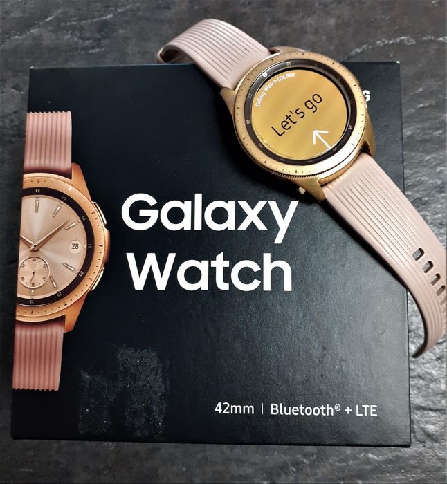 Samsung Galaxy watch 42mm rose gold женские