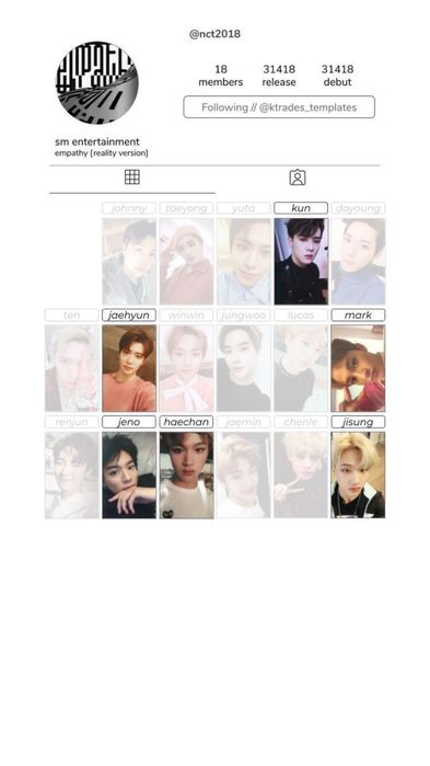 Nct nct 127 nct dream nct wish wayv wishlist trade размяна