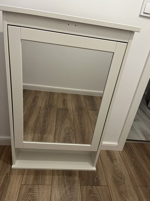 Dulap baie cu oglinda, alb, 63x16x 98 - IKEA