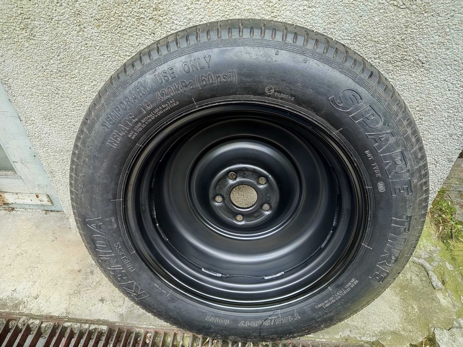 резервна гума патерица за Тойота  Сузуки 155 80 17 или  155 90 17