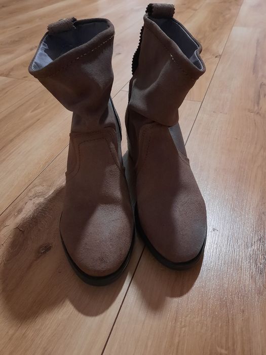 Ghete piele naturala