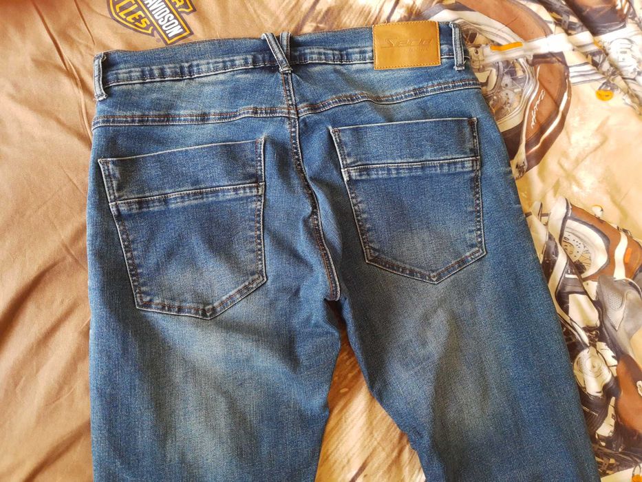 Мото дънки Seca delta slim fit blue