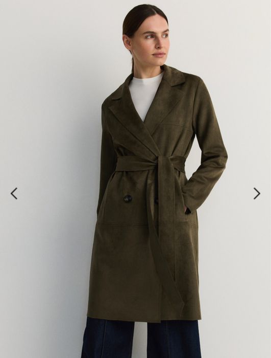 Палто от изкуствен велур Reserved