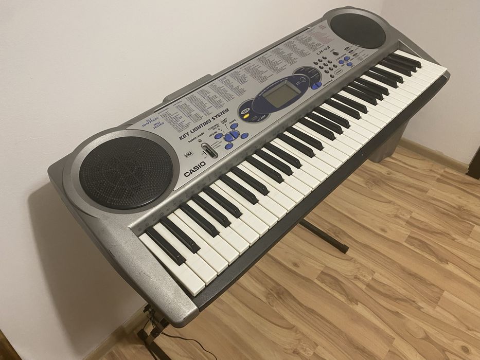 Orga/ Pian Casio LK -43 perfect functional predare personala
