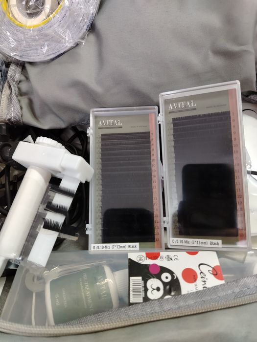 Лед набор для наращивания ресниц