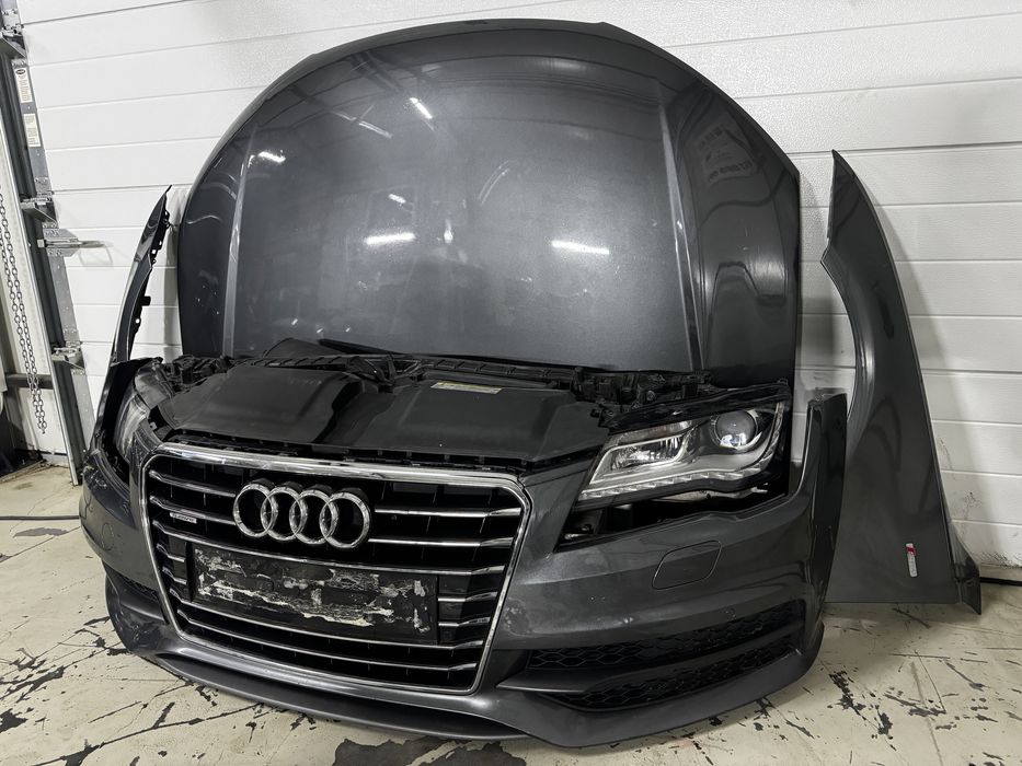 Fata bot audi a7 4g 2011-2017 s line LZ7S capot bara tragher aripi