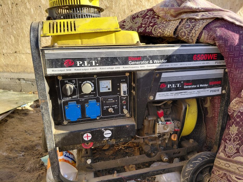 Генератор сатылады 2в1 ток+сварка