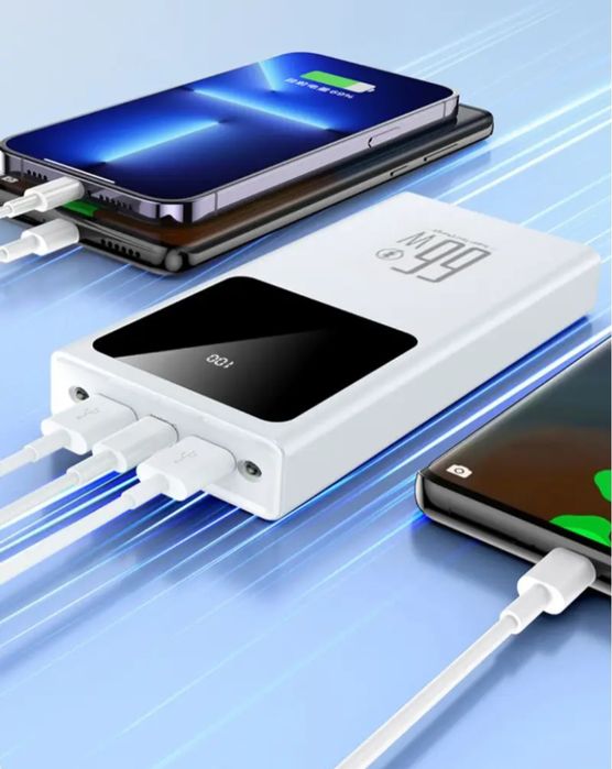 50000mAh-66W Baterie externa cu încărcare super rapidă,afișaj LED