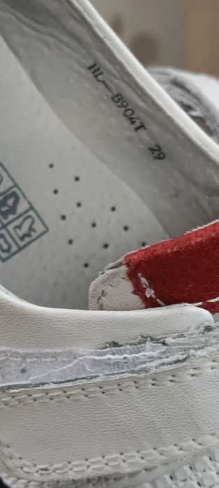 Туфли 28,29 р. Белые