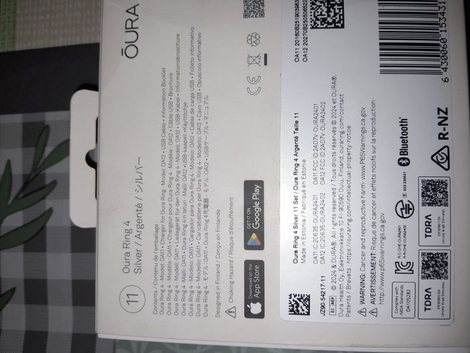 Inel Smart oura mărimea 11