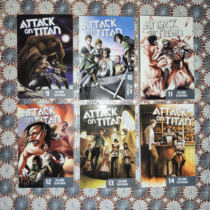 Attack on titan - Манга
