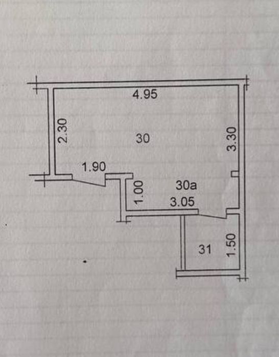 1/3/3 Ул Магрур,Военый госпиталь,новый ремонт,23 м2,новостройка