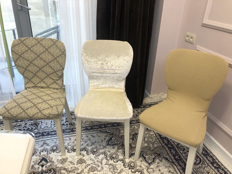 Стулга чехол жаккард.Доставка.