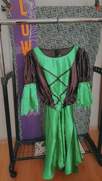 Луксозни костюми за Хелоуин - ЗЕЛЕНА ВЕЩИЦА