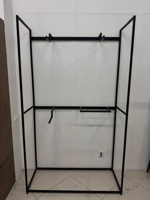Рейлы вешалки для одежды стойки