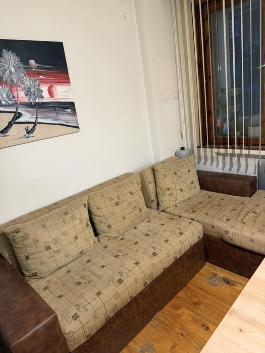 Разтегателен диван с ракла