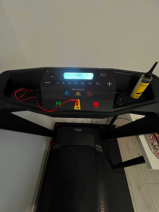 Bandă de alergat RUN100E Compactă si Pliabila - 14 km/h 45 x 120 cm - DOMYOS