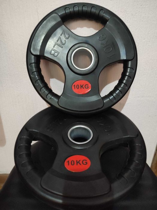 Продам блины к олимпийскому грифу, новые, 2 шт. по 10кг