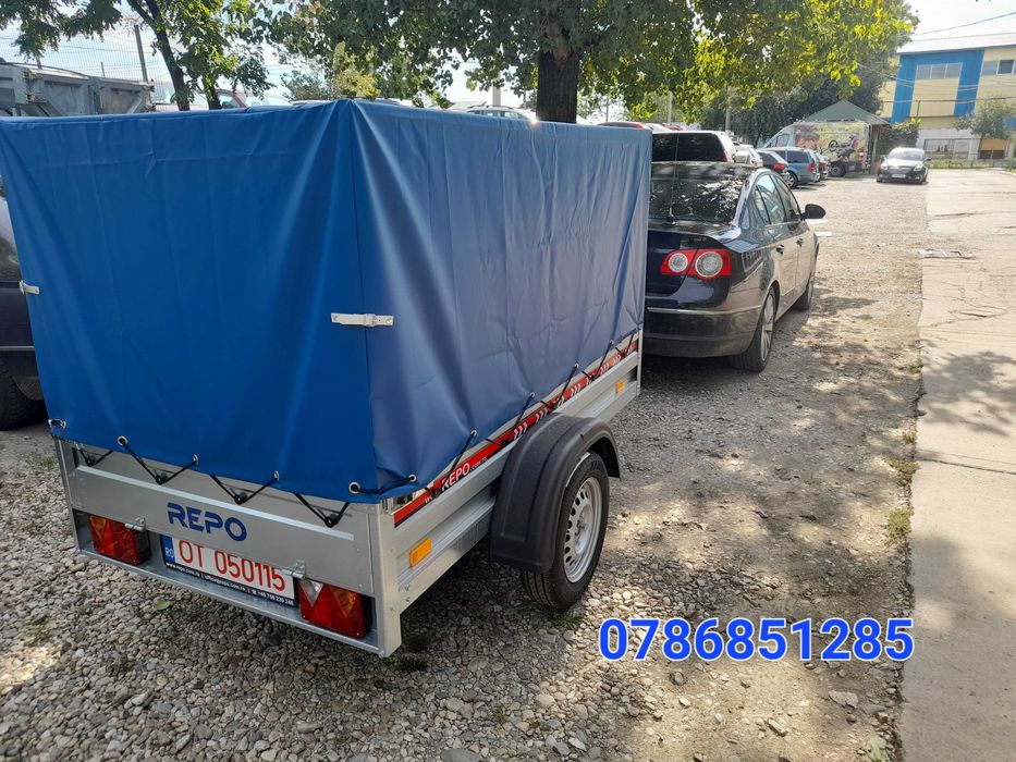 Remorca 750 kg Repo,Auto,Atv,Mono Ax