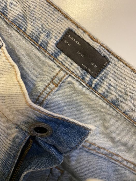 Blugi Zara marime eur 42 usa 32 mex 32.