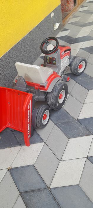 Tractor cu pedale Tony Tigre