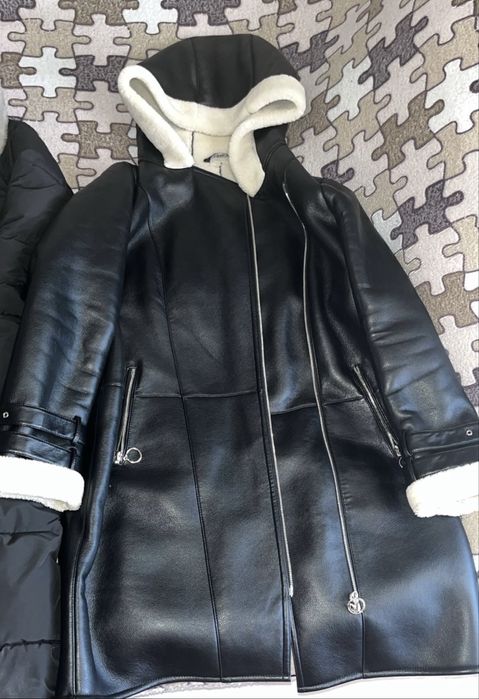 Продам пуховик и дубленку