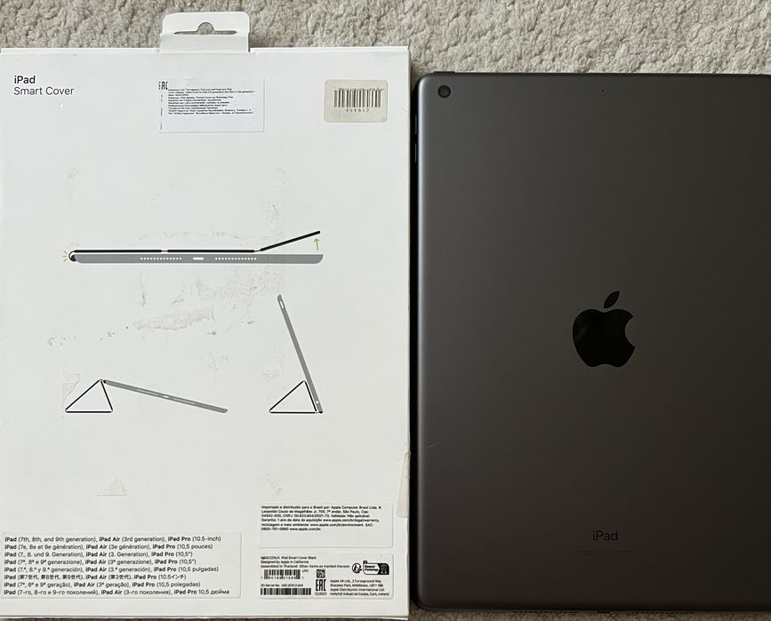 iPad 9 / Space Gray + SmartCover Apple